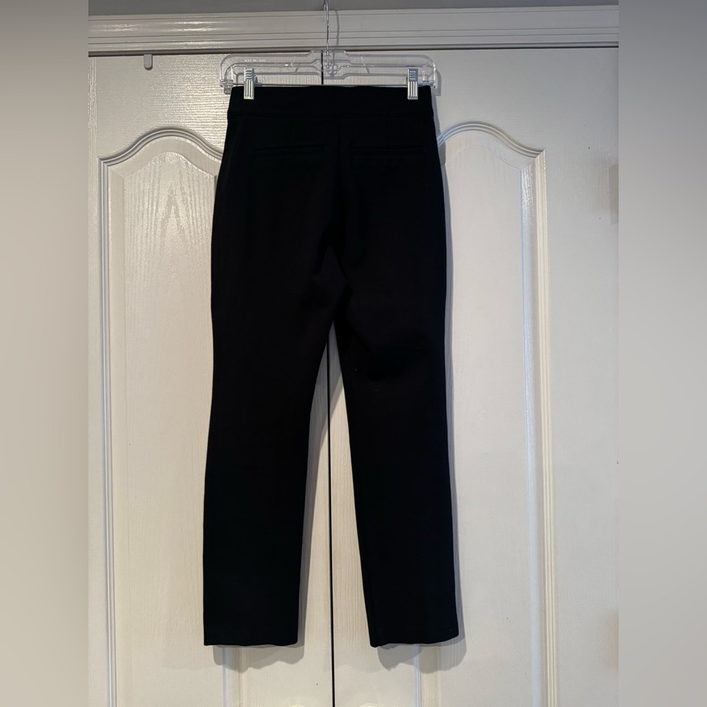 Spanx Black Perfect Fit Ponte Straight Pants - Size XS - Picture 4 of 6